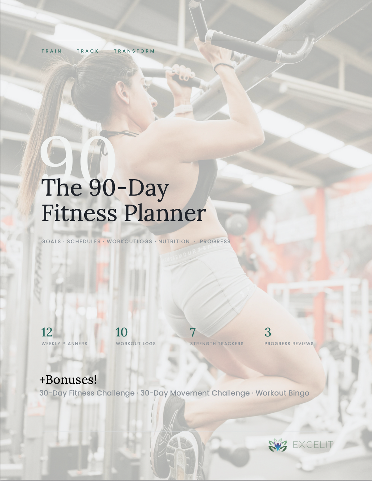 The 90-Day Fitness Planner - Printable PDF