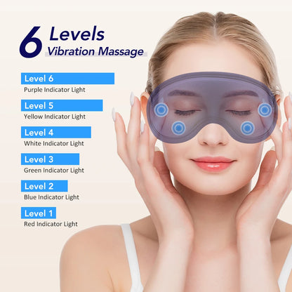 Massaging and Heating Sleeping Mask
