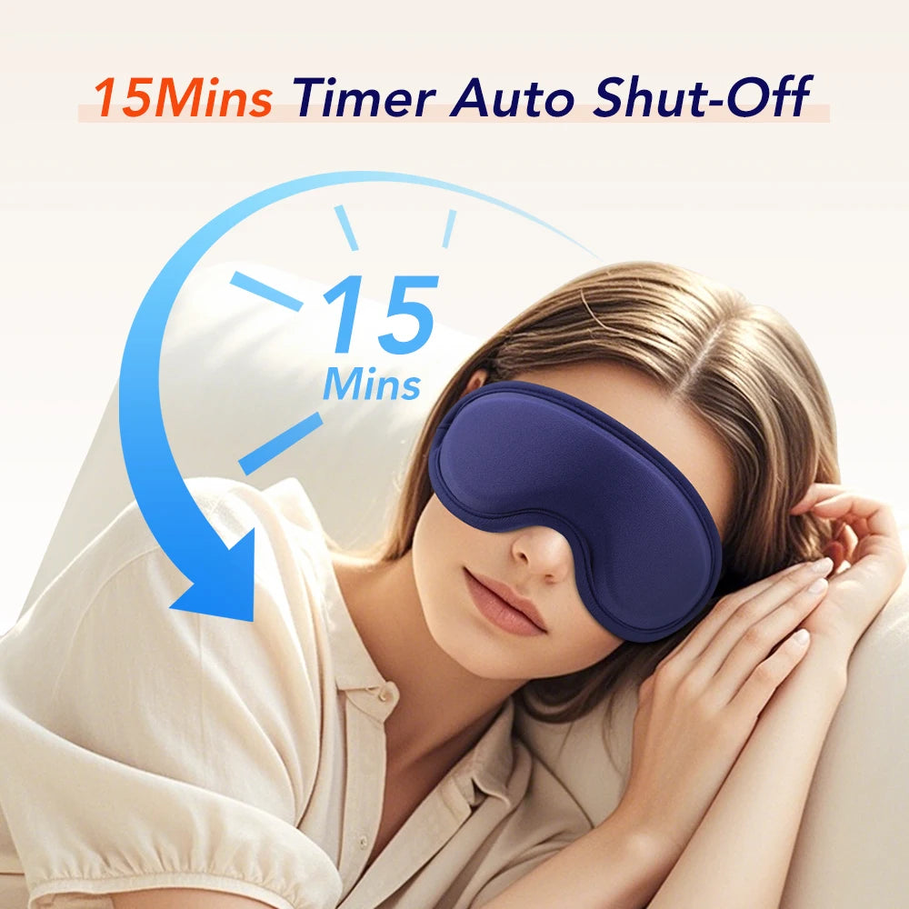 Massaging and Heating Sleeping Mask