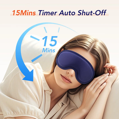 Massaging and Heating Sleeping Mask