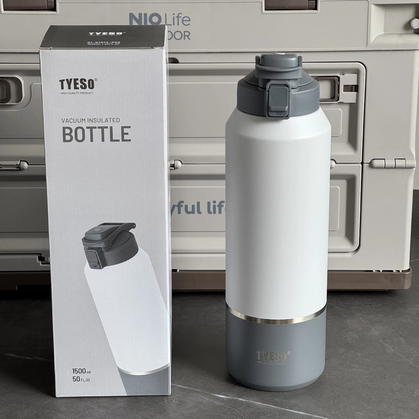 TYESO Stainless Steel Portable Bottle