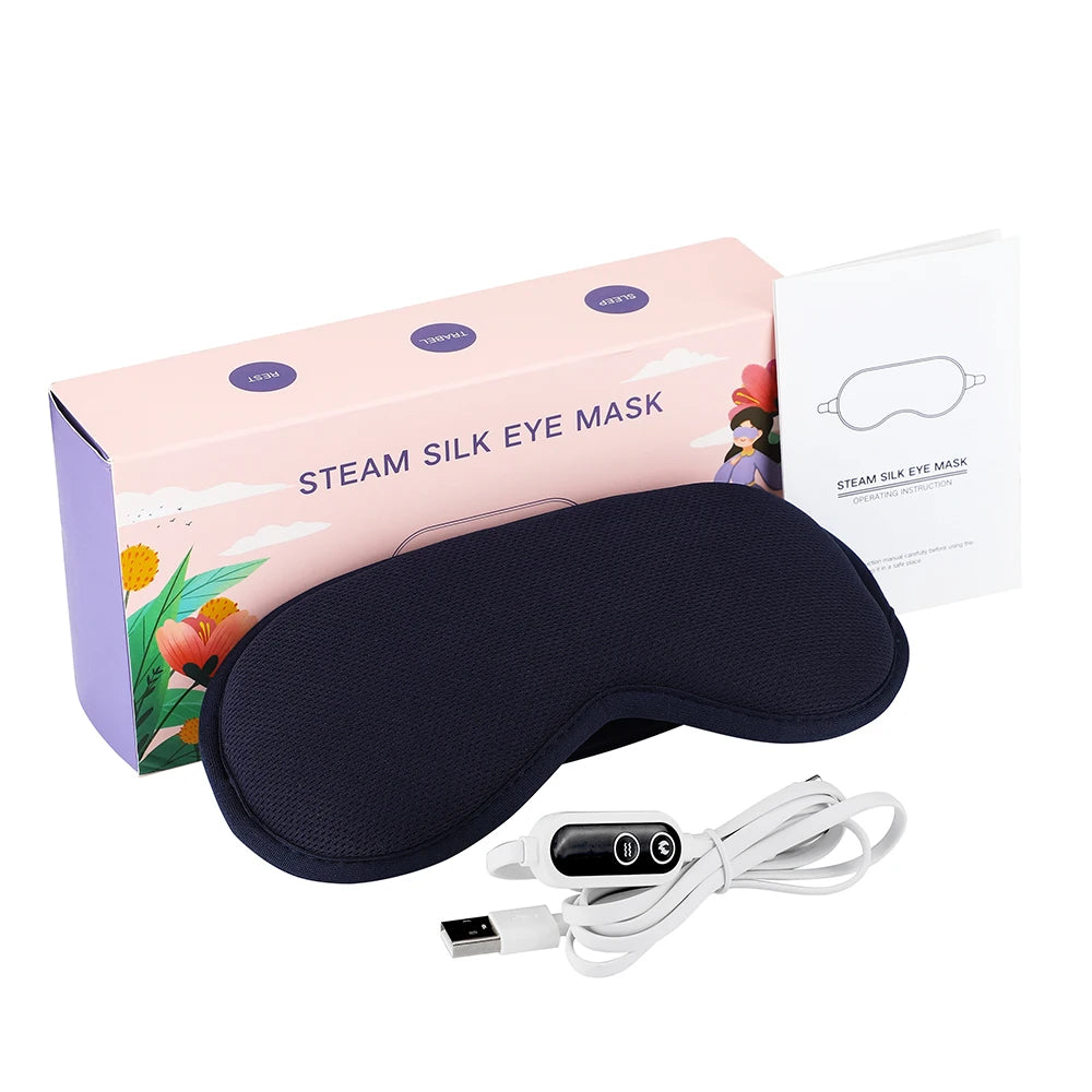 Massaging and Heating Sleeping Mask