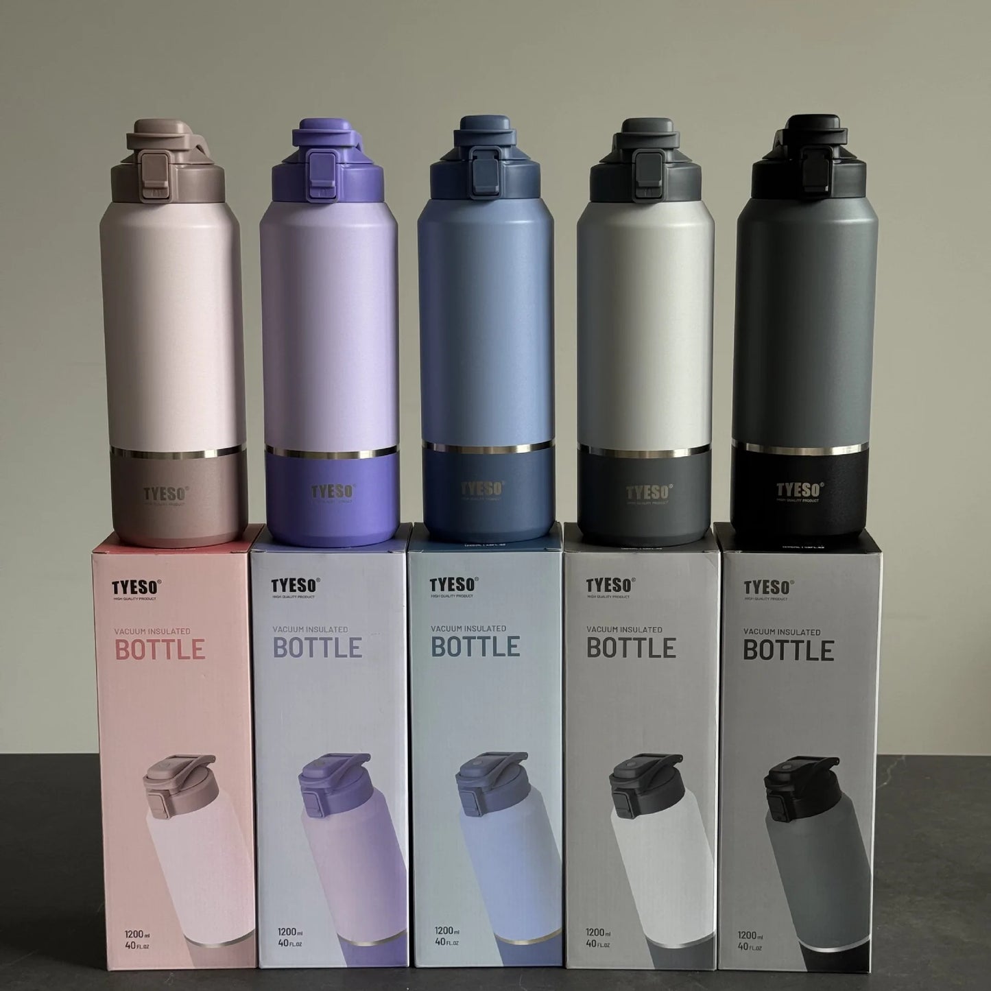 TYESO Stainless Steel Portable Bottle