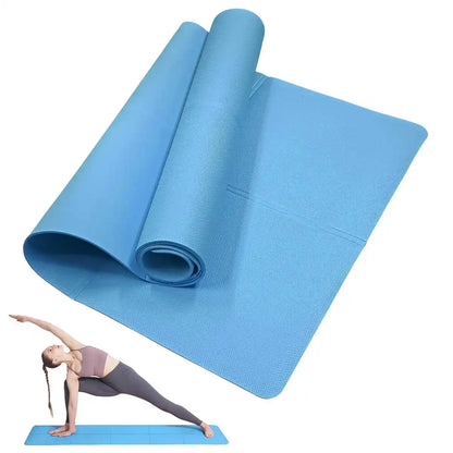 Yoga Pilates Fitness Mat for Home Floor Workouts