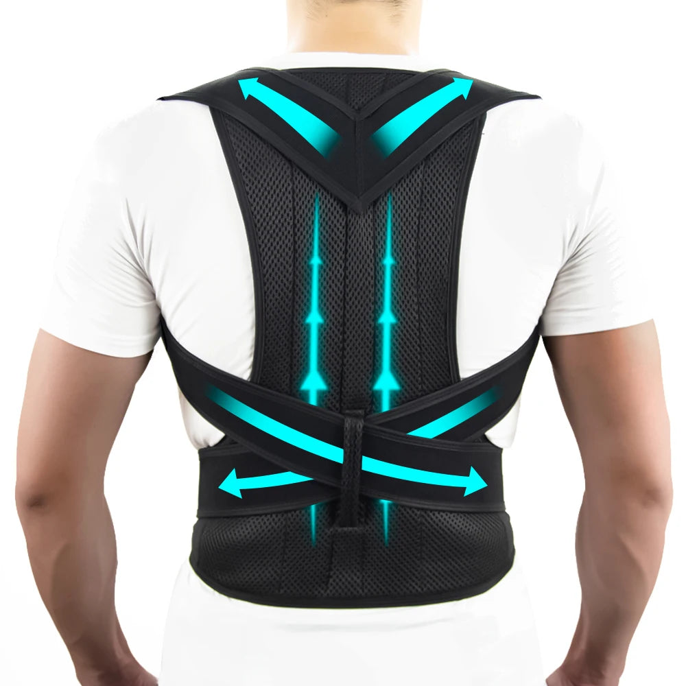 Back Brace Posture Corrector for Upper and Lower Back