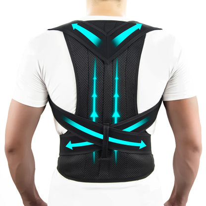 Back Brace Posture Corrector for Upper and Lower Back