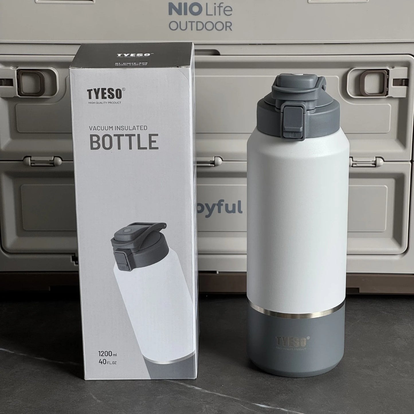 TYESO Stainless Steel Portable Bottle
