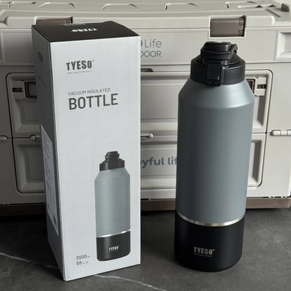 TYESO Stainless Steel Portable Bottle
