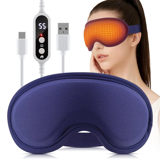 Massaging and Heating Sleeping Mask