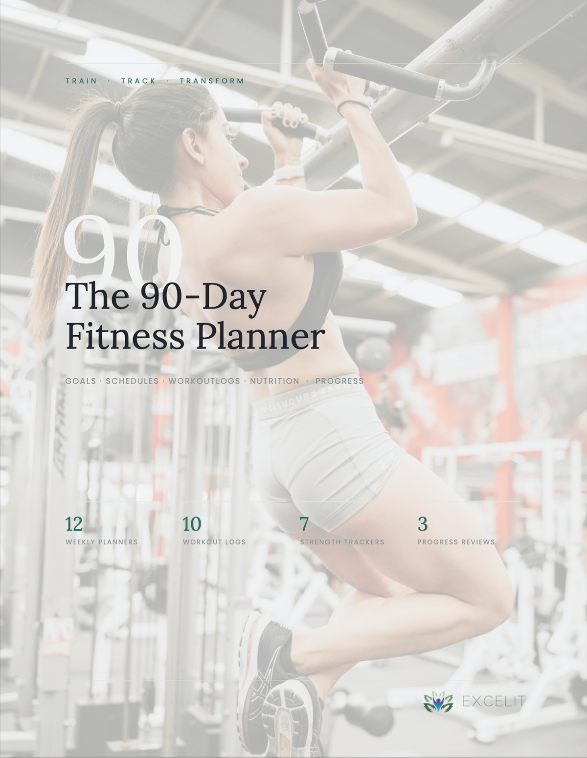 The 90-Day Fitness Planner - Printable PDF