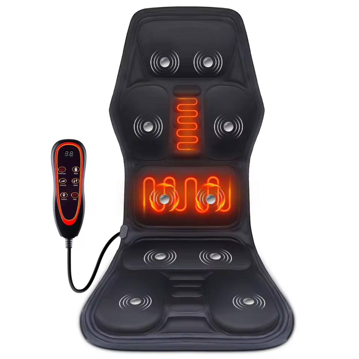Excelit Heated Massage Seat Cushion